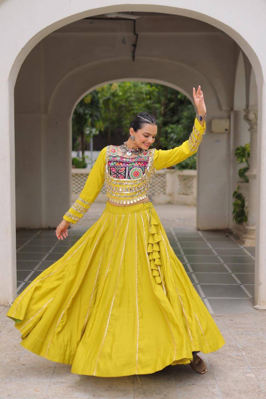 NAVRATRI LW 7145 Roman Parrot Designer lehenga choli supplier